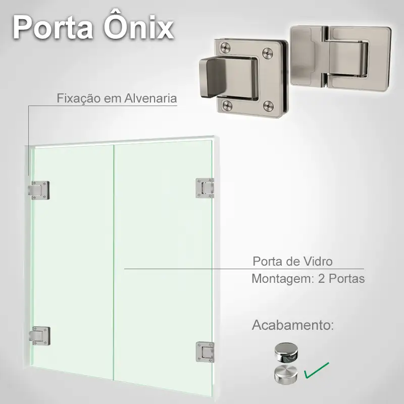 Alvenaria 2 Folhas Escovado